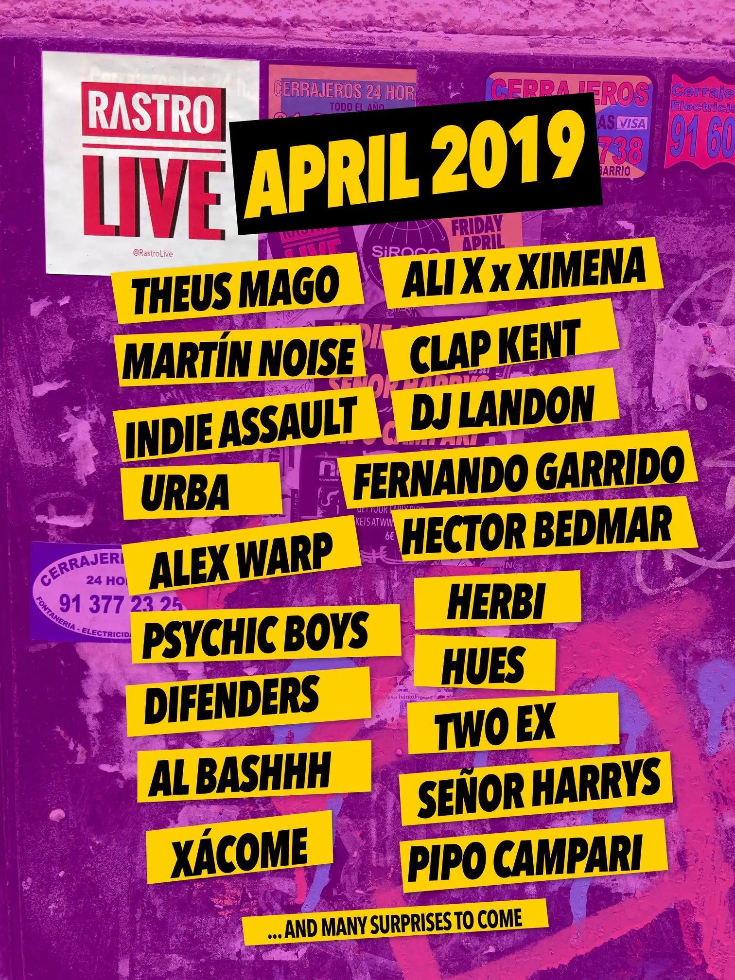 al bash event poster